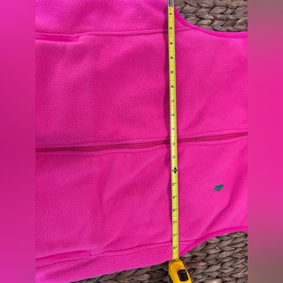 Polo by Ralph Lauren Golf Vest Vibrant Pink Preppy Size Large NWOT - Picture 5 of 7